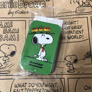 ピーナッツ(PEANUTS)の【早い者勝ち！】スヌーピーミュージアム限定 ミントタブレット缶(キャラクターグッズ)