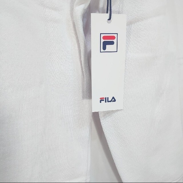 FILA(フィラ)の【S】FILA フィラ/クルースウェット/REGOLA SWEATSHIRT/白 メンズのトップス(スウェット)の商品写真