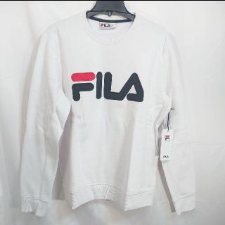 フィラ(FILA)の【S】FILA フィラ/クルースウェット/REGOLA SWEATSHIRT/白(スウェット)