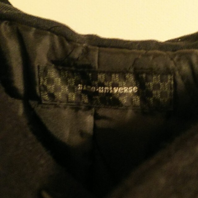nano・universe(ナノユニバース)のnano・universe コート 黒 メンズのジャケット/アウター(ダッフルコート)の商品写真