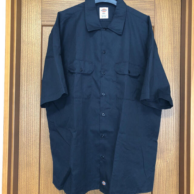 Dickies(ディッキーズ)のDickies ディッキーズ ワークシャツ 黒 ブラック 2XL チカーノ メンズのトップス(シャツ)の商品写真