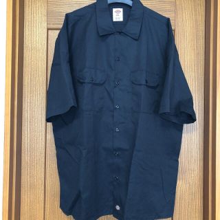 ディッキーズ(Dickies)のDickies ディッキーズ ワークシャツ 黒 ブラック 2XL チカーノ(シャツ)