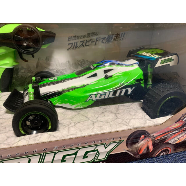 RC 2.4GHz MAX BUGGY マックスバギー GREEN 緑 追加分 エンタメ/ホビーのおもちゃ/ぬいぐるみ(トイラジコン)の商品写真