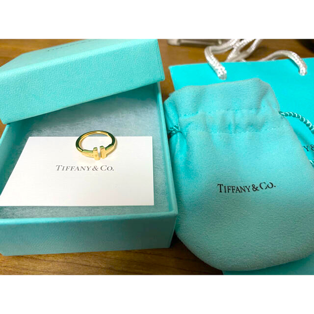 Tiffany & Co. - Tiffany T リング　ゴールドの通販 by riiio's shop｜ティファニーならラクマ 国産日本製