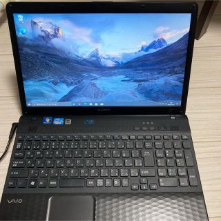 バイオ(VAIO)のSONY vaio ノートPC win10適用　Blu-ray webカメラ(ノートPC)