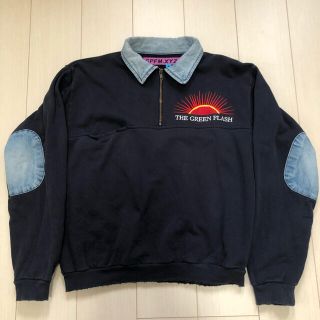 CPFM Denim Half Zip Fleece Navy 1(スウェット)