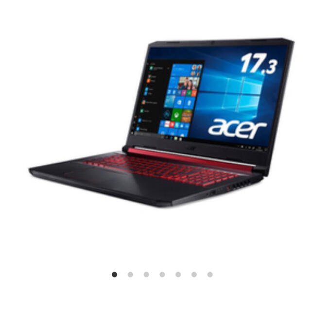 Acer(エイサー)の東様専用　Acer Nitro5 ノート  新品1台と美品中古1台 スマホ/家電/カメラのPC/タブレット(ノートPC)の商品写真