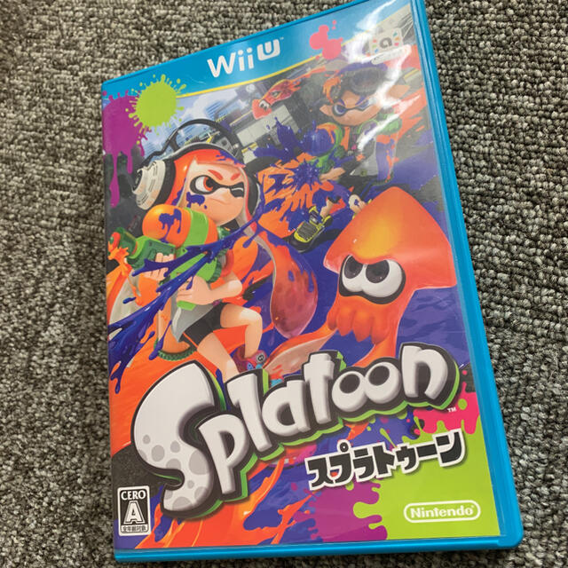 Wii U(ウィーユー)のSplatoon（スプラトゥーン） Wii U エンタメ/ホビーのゲームソフト/ゲーム機本体(家庭用ゲームソフト)の商品写真