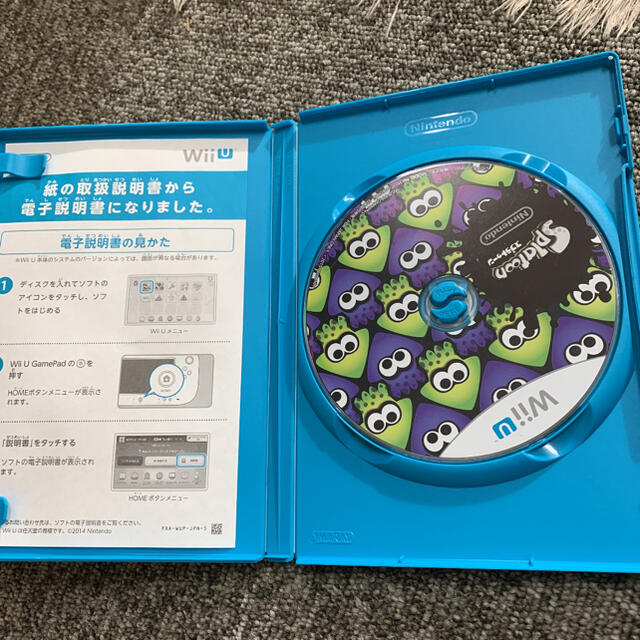 Wii U(ウィーユー)のSplatoon（スプラトゥーン） Wii U エンタメ/ホビーのゲームソフト/ゲーム機本体(家庭用ゲームソフト)の商品写真