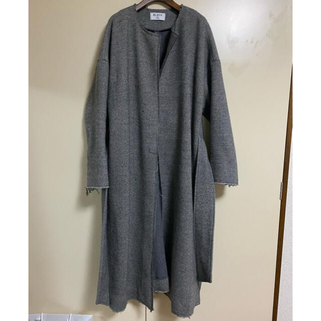 BLACK by moussy - 金子彩 black by moussy コート ノーカラーの通販
