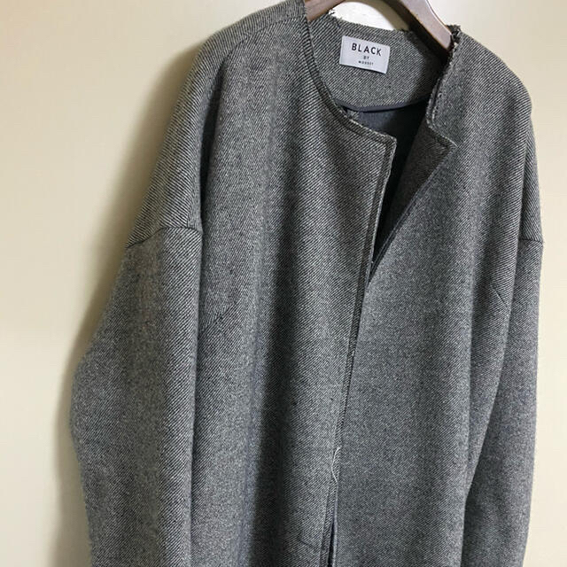 BLACK by moussy - 金子彩 black by moussy コート ノーカラーの通販