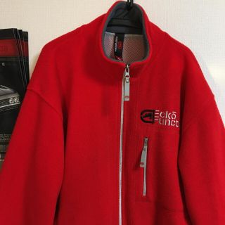 エコーアンリミテッド(ECKŌ UNLTD（ECKO UNLTD）)のレア　エコー　フリース　90s(ブルゾン)