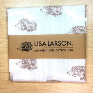 リサラーソン(Lisa Larson)のリサ・ラーソンLISA LARSON ふきん　蚊帳生地　(中川政七商店)(収納/キッチン雑貨)