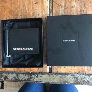 サンローラン(Saint Laurent)の[未使用]サンローラン財布(Saint Laurent)(折り財布)