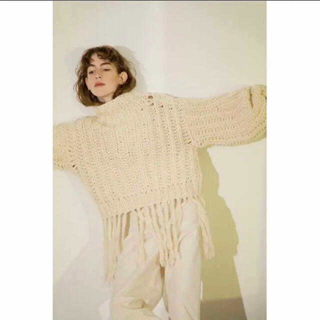 leinwande egg knit tops ラインヴァンド - ニット/セーター