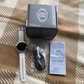 ガーミン(GARMIN)の【お値下げしました！！】ガーミン GARMIN アプローチＳ40 白(その他)