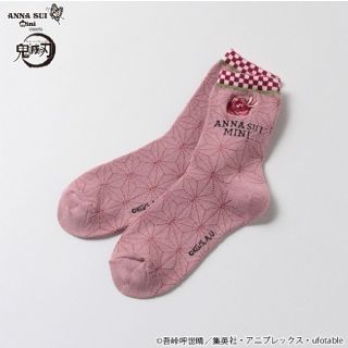 アナスイミニ(ANNA SUI mini)のANNA SUI 鬼滅の刃コラボ靴下　竈門禰豆子(靴下/タイツ)