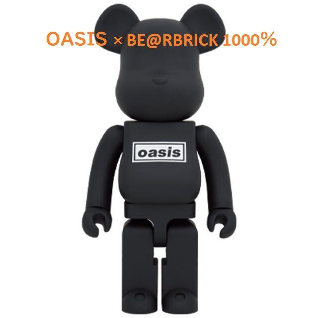 OASIS × BE@RBRICK 1000% ブラック 完璧 aleksandra-urman.ch