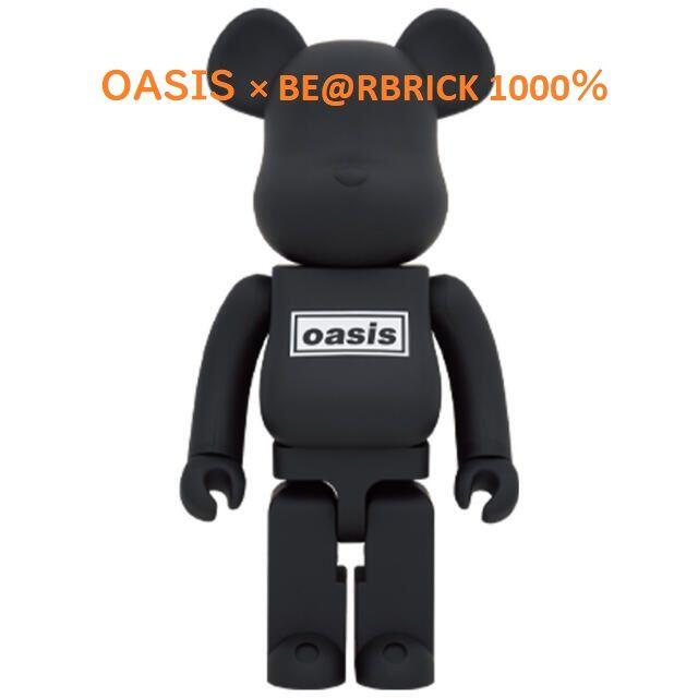 MEDICOM TOY(メディコムトイ)のOASIS × BE@RBRICK 1000％ ブラック エンタメ/ホビーのフィギュア(その他)の商品写真