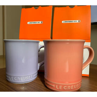 ルクルーゼ(LE CREUSET)の新品・未使用　LE CREUTET マグカップ　2個セット(食器)