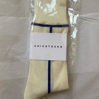 ワンエルディーケーセレクト(1LDK SELECT)の【新品・送料無料】シックストックス chicstocks 靴下(ソックス)