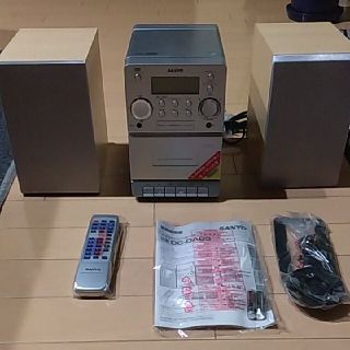 サンヨー(SANYO)の「＃ポ片付け」値下げ！☆新品☆SANYOマイクロコンポーネントシステム(ポータブルプレーヤー)