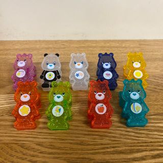 ケアベア(CareBears)のケアベア　クリップ　9個セット(キャラクターグッズ)