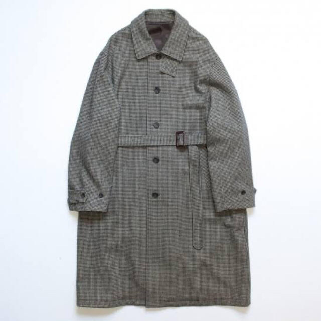 SUNSEA(サンシー)のstein OVER SLEEVE INVESTIGATED COAT メンズのジャケット/アウター(ステンカラーコート)の商品写真