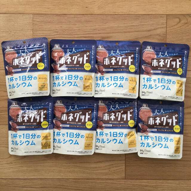 森永乳業(モリナガニュウギョウ)の森永ココア ホネグッド 84g 8袋セット 食品/飲料/酒の飲料(その他)の商品写真