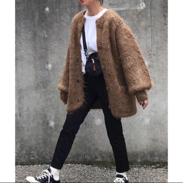 トップス TODAYFUL - CLANE SHAGGY OVER CARDIGAN クラネ シャギーカーデの通販 by color.room