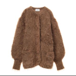 トゥデイフル(TODAYFUL)のCLANE SHAGGY OVER CARDIGAN  クラネ シャギーカーデ(カーディガン)