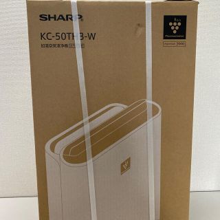 シャープ(SHARP)のシャープ　プラズマクラスター　KC-50TH3-W(空気清浄器)