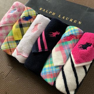 ラルフローレン(Ralph Lauren)の大切な方へ心を込めた贈り物⭐️ラルフローレン ガーゼタオルハンカチ(ハンカチ)