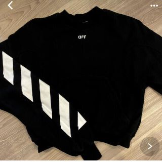 OFF-WHITE - OFF WHITE トレーナーの通販 by co|オフホワイトならラクマ