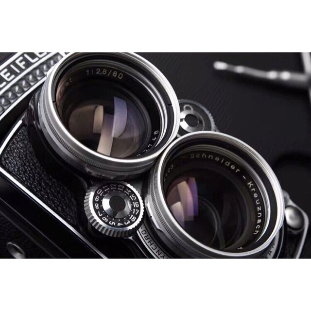 2個セットROLLEIFLEX bay3UVフィルター2.8F用簡易キャップ付属