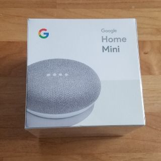 グーグル(Google)のGooglehome　mini　新品未開封(スピーカー)