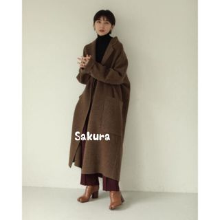 トゥデイフル(TODAYFUL)のTODAYFUL 新品 オーバーチェックコート(ロングコート)