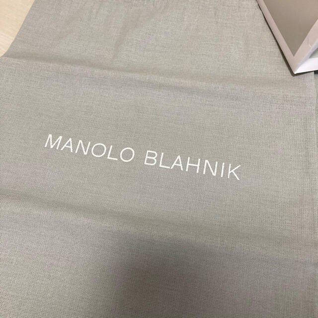 MANOLO BLAHNIK(マノロブラニク)のマノロブラニク ショップ袋　1枚 シューズ入れ　3枚  新品未使用品 レディースのバッグ(ショップ袋)の商品写真