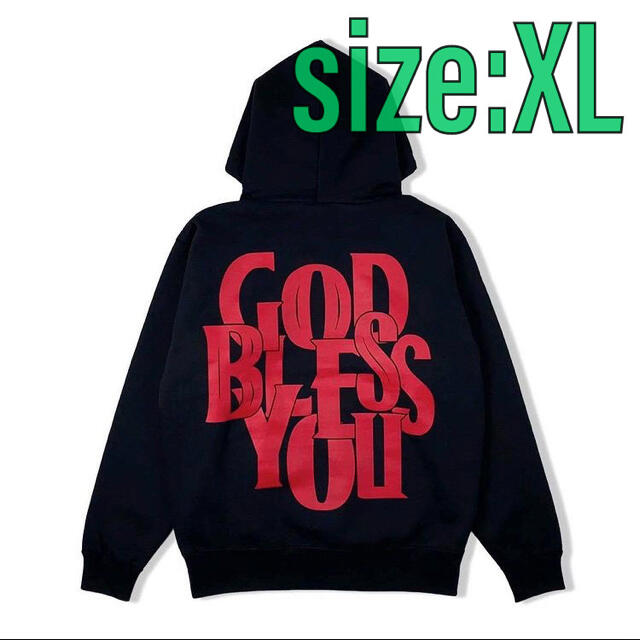 【黒/XL】GBY ROYAL FLASH LIMITED HOODIEメンズ