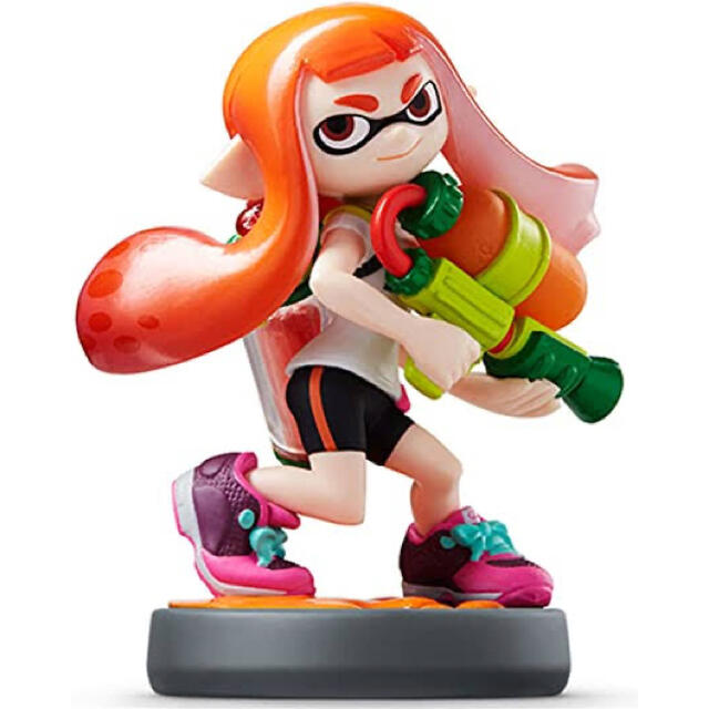 amiibo アミーボ ガール オレンジ スプラトゥーンシリーズ エンタメ/ホビーのフィギュア(ゲームキャラクター)の商品写真