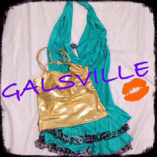 ギャルズビル(GALSVILLE)の【GALSVILLE】ミニワンピ ドレス(ミニワンピース)