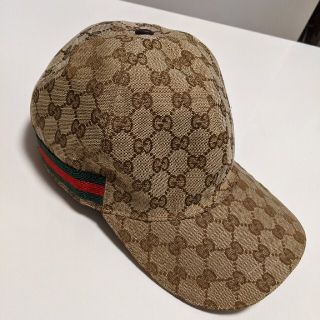 グッチ(Gucci)のお値下げ中☆*°オリジナルGGキャンバス ベースボールキャップ(キャップ)