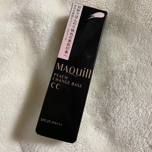 MAQuillAGE(マキアージュ)の資生堂 マキアージュ ピーチチェンジベース CC SPF25 PA+++(30g コスメ/美容のベースメイク/化粧品(化粧下地)の商品写真