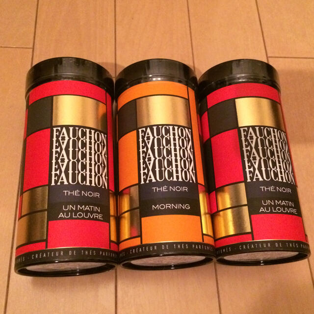 髙島屋(タカシマヤ)のフォション 紅茶 モーニング マタン・オ・ルーブル 3本セット 食品/飲料/酒の飲料(茶)の商品写真