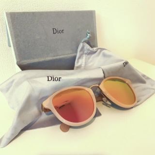 ディオール(Dior)の美品★Diorミラーサングラス(サングラス/メガネ)