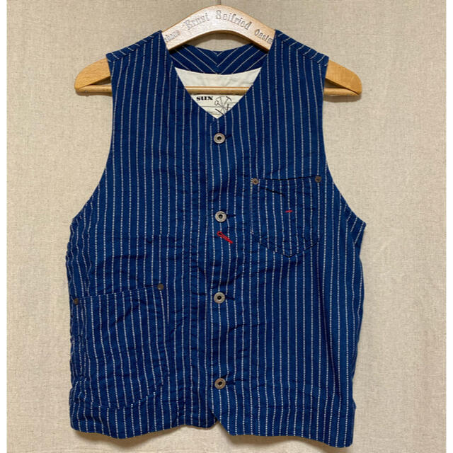 【FARMER’S SUN】Wabash Work Vest  BLUE