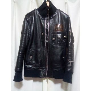 BACKBONE - バックボーン レザーブルゾンの通販 by チョッパー's shop