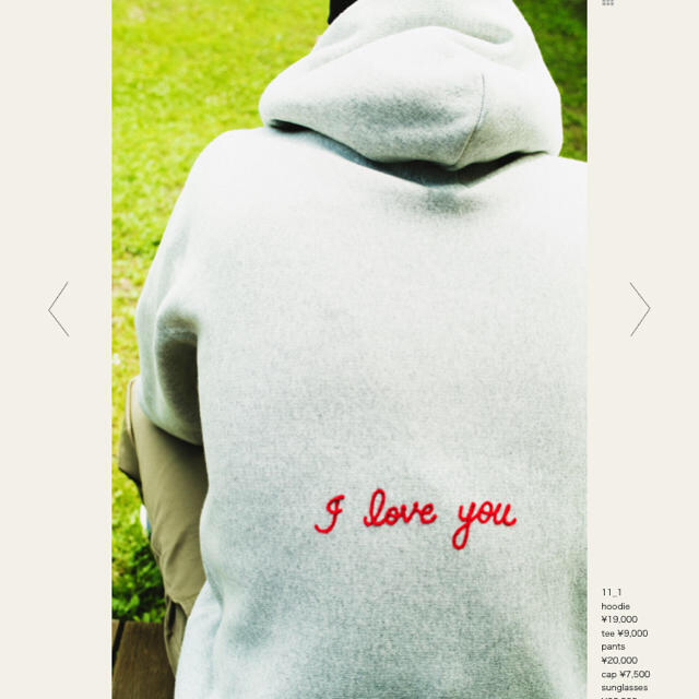 Champion for RHC “I Love You” パーカー - www.sorbillomenu.com