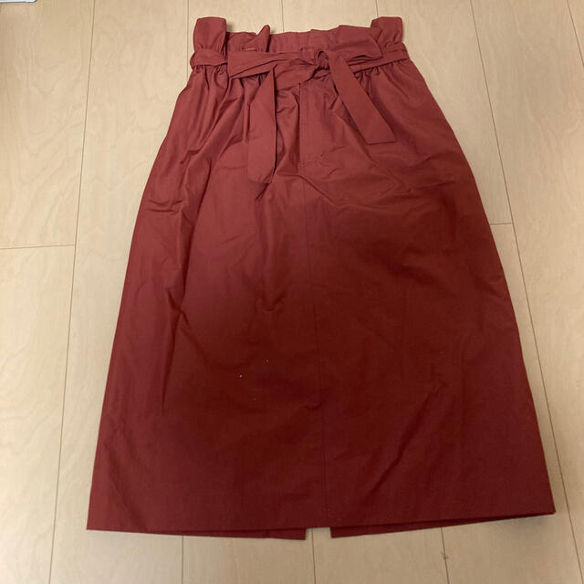 MICHEL KLEIN(ミッシェルクラン)のミッシェルクラン　テラコッタ　スカート レディースのスカート(ロングスカート)の商品写真