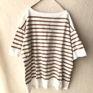 フリークスストア(FREAK'S STORE)の【Chii様専用】フリークスストア カットソー F 　白　ベージュ(カットソー(長袖/七分))